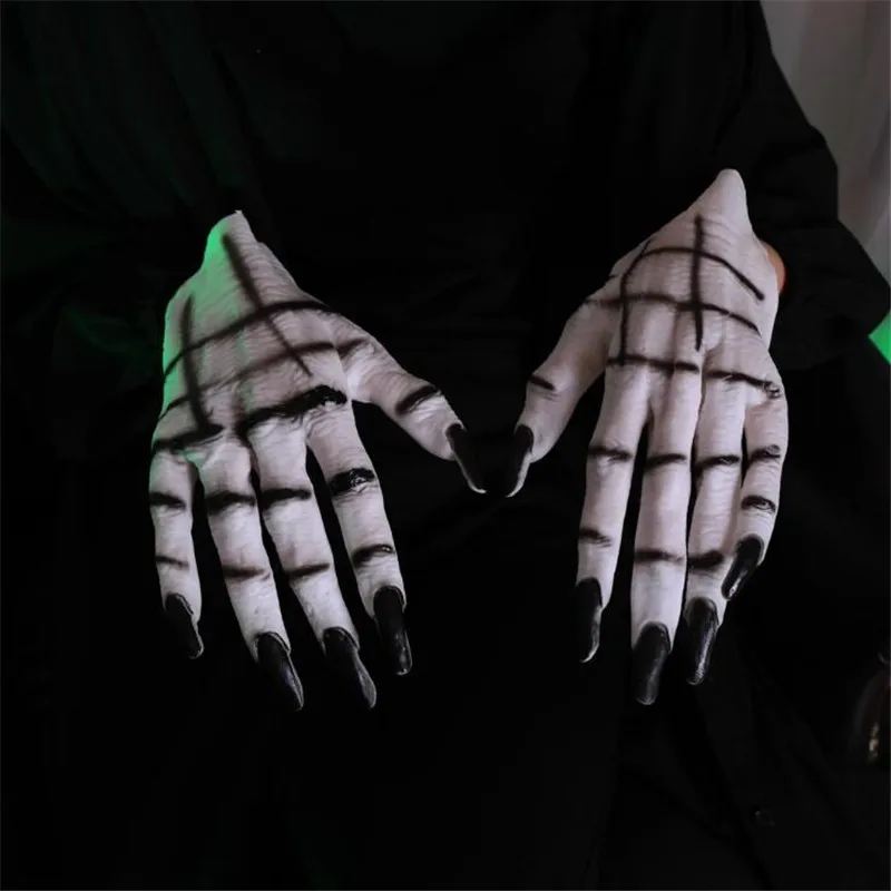 Halloween Terror Props Gloves Nun Sister Cosplay Accessories Devil Handwear Women Skull Ghost Claws Performance
Halloween Terror Props Gloves Nun Sister Cosplay Accessories Devil Handwear Women Skull Ghost Claws Performance
