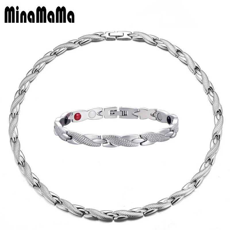 2018 Gold Black Color Dragon Stainless Steel Jewelry Sets For Women Men Germanium Magnetic Necklace Bracelet Male Sets
2018 Gold Black Color Dragon Stainless Steel Jewelry Sets For Women Men Germanium Magnetic Necklace Bracelet Male Sets