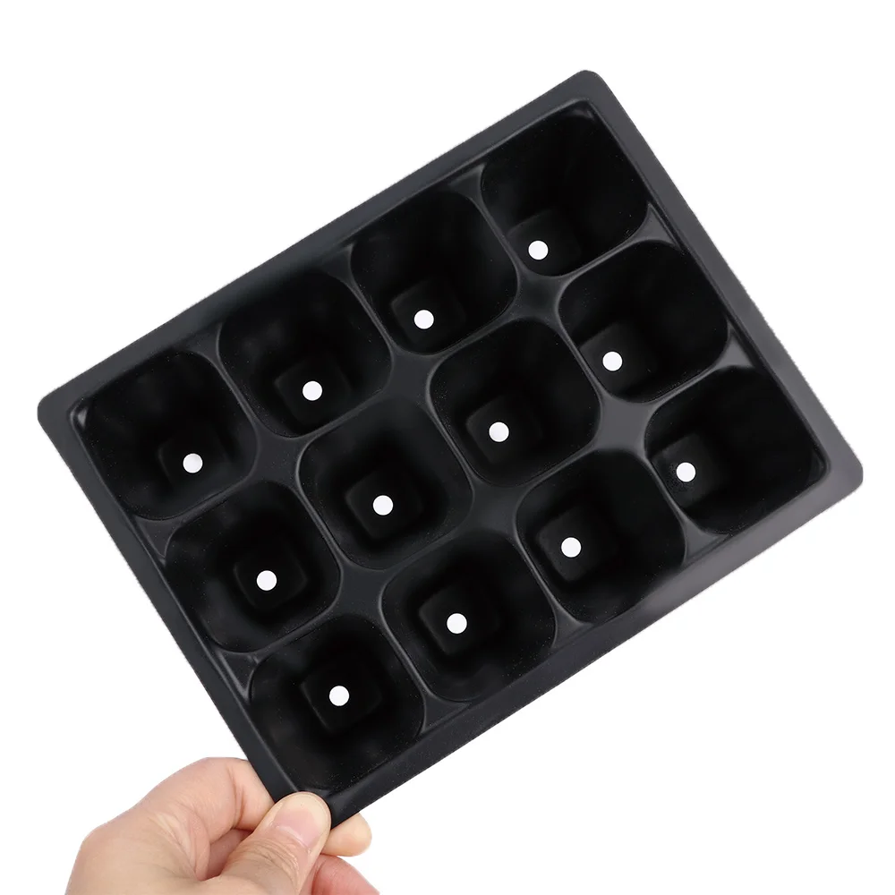 1PC 12 Holes Plastic Durable Nursery Pots Practical Planting Case Pack Seedling Tray Seed Starter Tray Dome Base for Gardening
1PC 12 Holes Plastic Durable Nursery Pots Practical Planting Case Pack Seedling Tray Seed Starter Tray Dome Base for Gardening