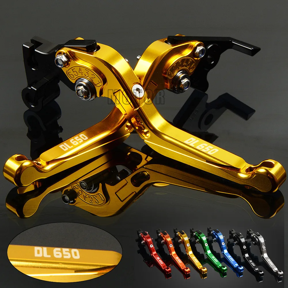 CNC Aluminum Motorcycle Folda Brake Clutch Levers For Suzuki DL650/V-STROM Motorbike Adjustable Folding Extendable DL 650 VStrom
CNC Aluminum Motorcycle Folda Brake Clutch Levers For Suzuki DL650/V-STROM Motorbike Adjustable Folding Extendable DL 650 VStrom