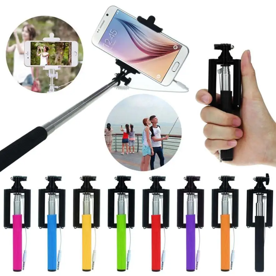 Mini Extendable Handheld Fold Self-portrait Stick Holder Monopod selfie stick palo selfie bastone selfie stick
Mini Extendable Handheld Fold Self-portrait Stick Holder Monopod selfie stick palo selfie bastone selfie stick