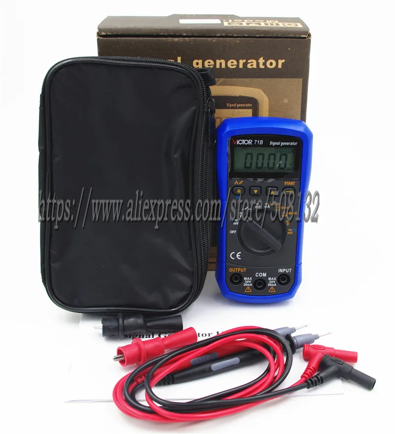 TH-71B Handheld Signal Generator Source Simulator Meter,DC Voltage Current Thermocouple K/E/J/T/B/R/S/N,24V Loop,V/mA
TH-71B Handheld Signal Generator Source Simulator Meter,DC Voltage Current Thermocouple K/E/J/T/B/R/S/N,24V Loop,V/mA