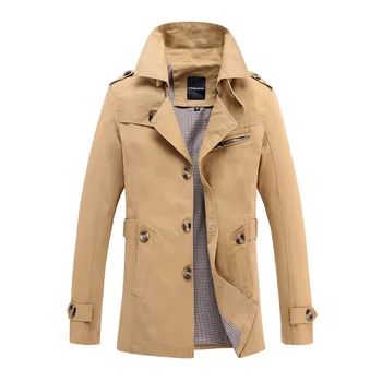 2017 Spring Autumn Jacket Men Slim Fit Trench Coat Mens Cotton Button Male Casual Windbreaker Overcoat Jackets Coat
2017 Spring Autumn Jacket Men Slim Fit Trench Coat Mens Cotton Button Male Casual Windbreaker Overcoat Jackets Coat