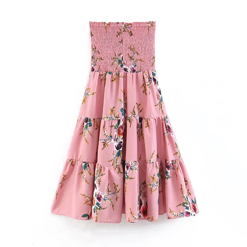 ZXQJ Chic Bohemian Women Bomber Skirt Elasticity Waist Summer Sandy Beach Women Floral Print Slim Skirts Ladies Lovely faldas
ZXQJ Chic Bohemian Women Bomber Skirt Elasticity Waist Summer Sandy Beach Women Floral Print Slim Skirts Ladies Lovely faldas