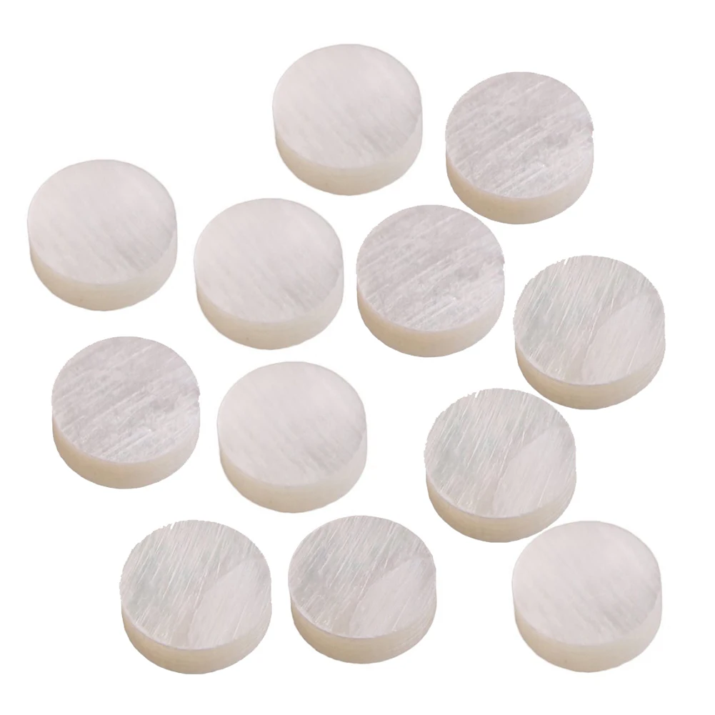 New 12 White Mother of Pearl Luthier Dots Inlay Fret Side Marker 6mm
New 12 White Mother of Pearl Luthier Dots Inlay Fret Side Marker 6mm