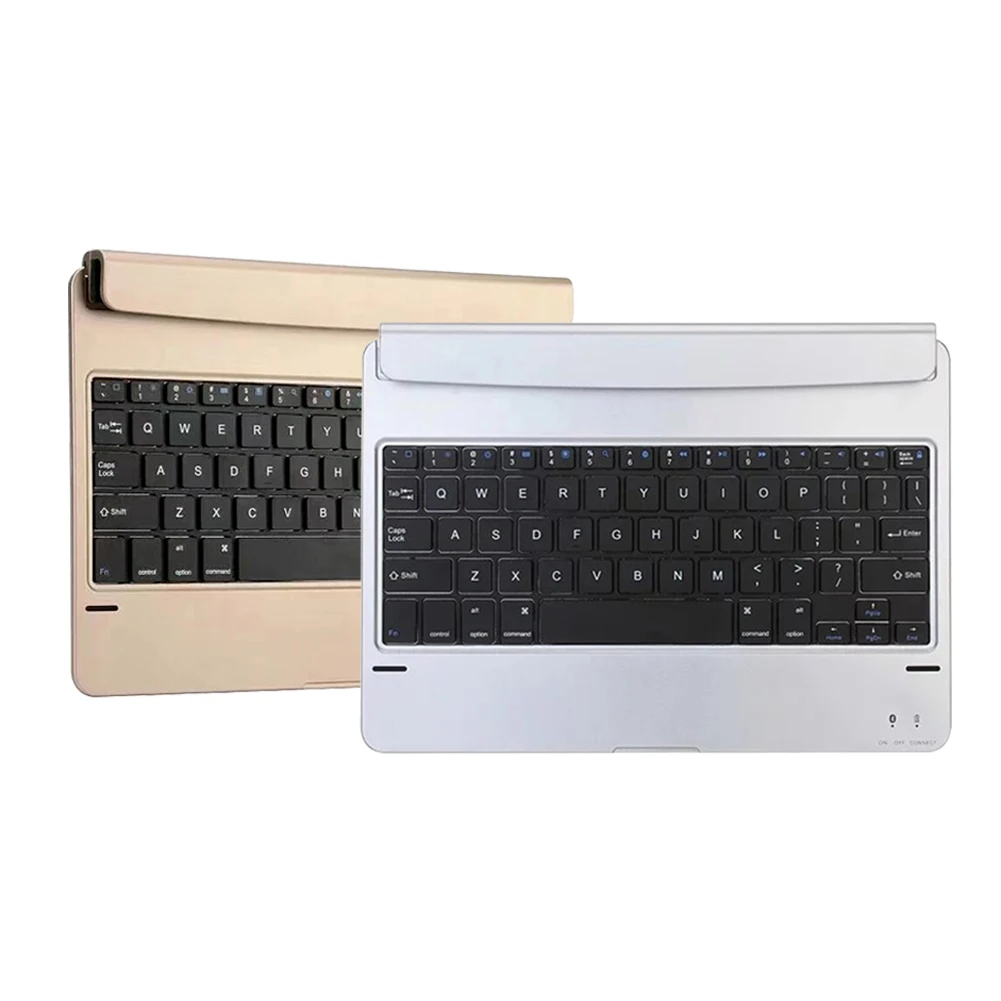 Fashion Ultra Thin Wireless Bluetooth 3.0 Keyboard With Rotated Table Stand Holder For iPad 9.7" / iPad Air 1 Gold Sliver
Fashion Ultra Thin Wireless Bluetooth 3.0 Keyboard With Rotated Table Stand Holder For iPad 9.7" / iPad Air 1 Gold Sliver