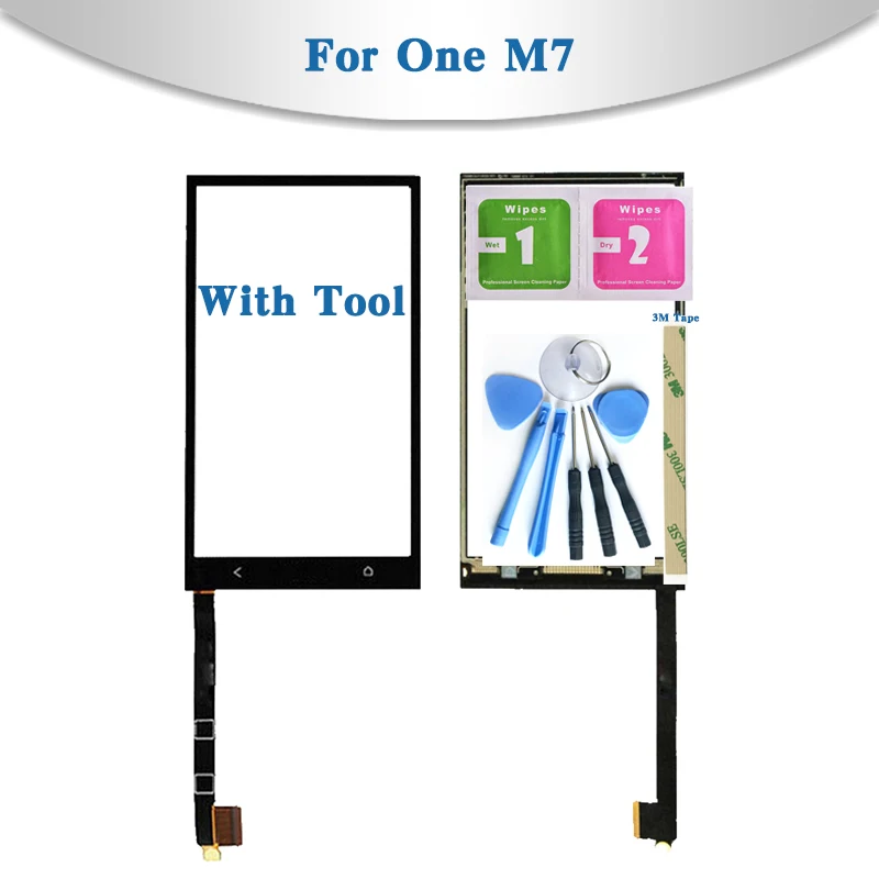 Replacement High Quality 4.7" For HTC One M7 Touch Screen Digitizer Sensor Outer Glass Lens Panel
Replacement High Quality 4.7" For HTC One M7 Touch Screen Digitizer Sensor Outer Glass Lens Panel