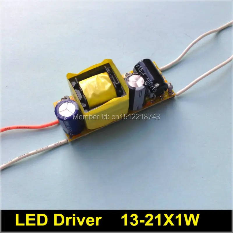 5 pcs LED Driver 13-21X1W 220V for high power led lamp E27 E14 GU10 transformer 15W 18W 20W 300ma Constant Current driver
5 pcs LED Driver 13-21X1W 220V for high power led lamp E27 E14 GU10 transformer 15W 18W 20W 300ma Constant Current driver