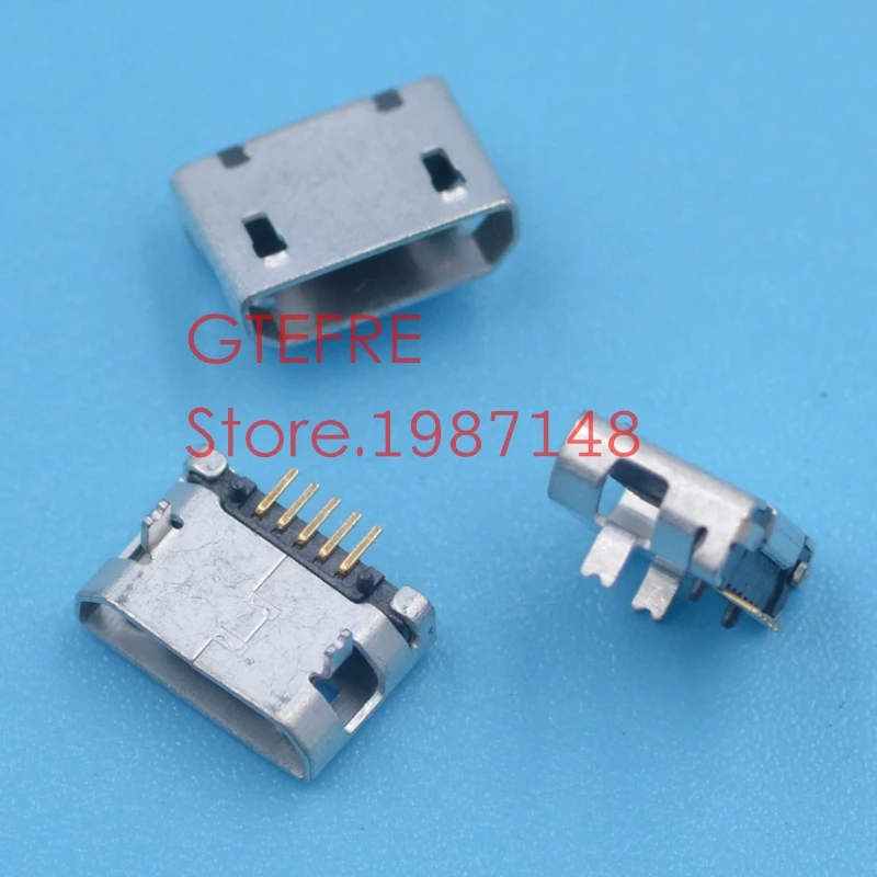 10pcs micro USB 5pin DIP2 no side B type Flat mouth without curling side Long needle Female Connector For Mobile Phone Mini USB
10pcs micro USB 5pin DIP2 no side B type Flat mouth without curling side Long needle Female Connector For Mobile Phone Mini USB