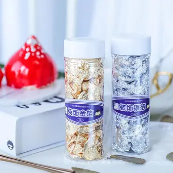 2g Gold Silver Foil Cake Decoration Beauty Ice Cream Dessert Cooking Drink Food Decorative
2g Gold Silver Foil Cake Decoration Beauty Ice Cream Dessert Cooking Drink Food Decorative