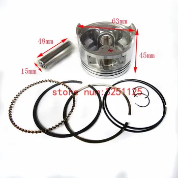 Motorcycle 63 mm Piston 15 mm Pin Ring Gasket Set Kit Assembly For CG200 CG 200 200cc Spare Parts
Motorcycle 63 mm Piston 15 mm Pin Ring Gasket Set Kit Assembly For CG200 CG 200 200cc Spare Parts