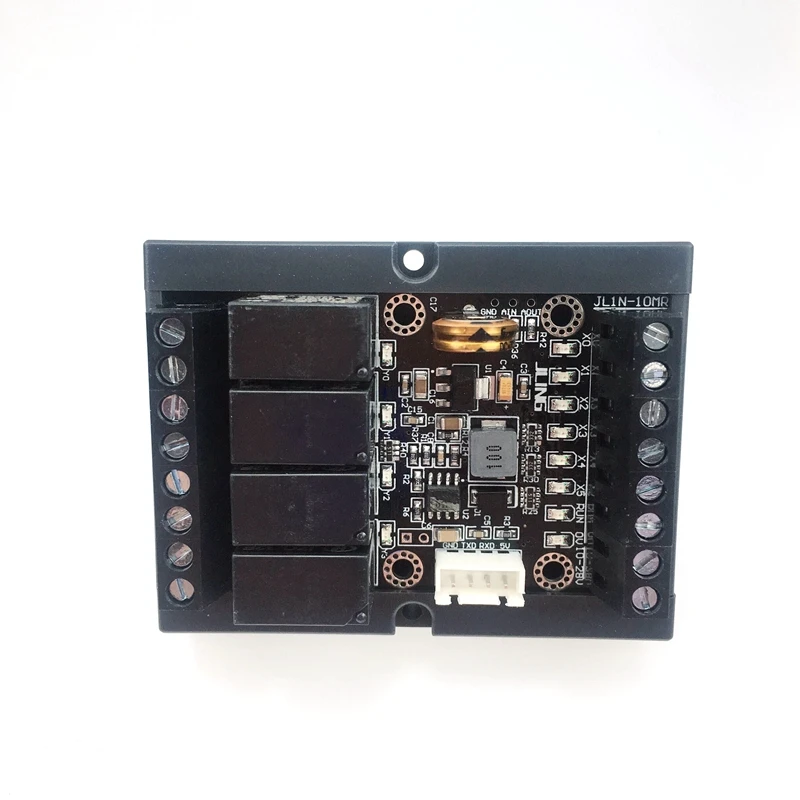 PLC FX1N-10MR relay module Delay module plc programmable logic controller 6-point input 4 point 1a type relay 5A current output
PLC FX1N-10MR relay module Delay module plc programmable logic controller 6-point input 4 point 1a type relay 5A current output