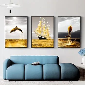 Huacan 3pcs Full Square 5d Diamond Painting New Arrivals Dolphin Diamond Mosaic Scenic Rhinestones Pictures Home Decoration
Huacan 3pcs Full Square 5d Diamond Painting New Arrivals Dolphin Diamond Mosaic Scenic Rhinestones Pictures Home Decoration