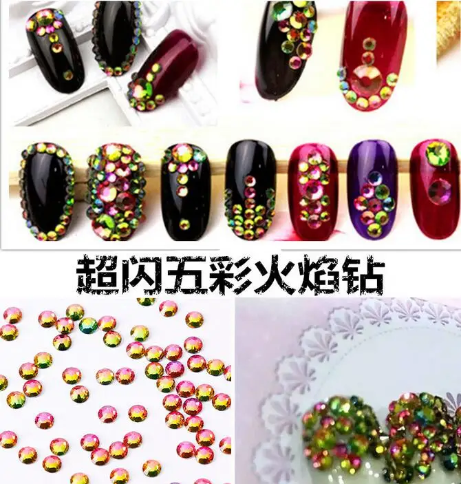 50pcs high quality Colorful nail rhinestones diy white flat diamond fantasy color Crystal AB color diamond nail tool
50pcs high quality Colorful nail rhinestones diy white flat diamond fantasy color Crystal AB color diamond nail tool