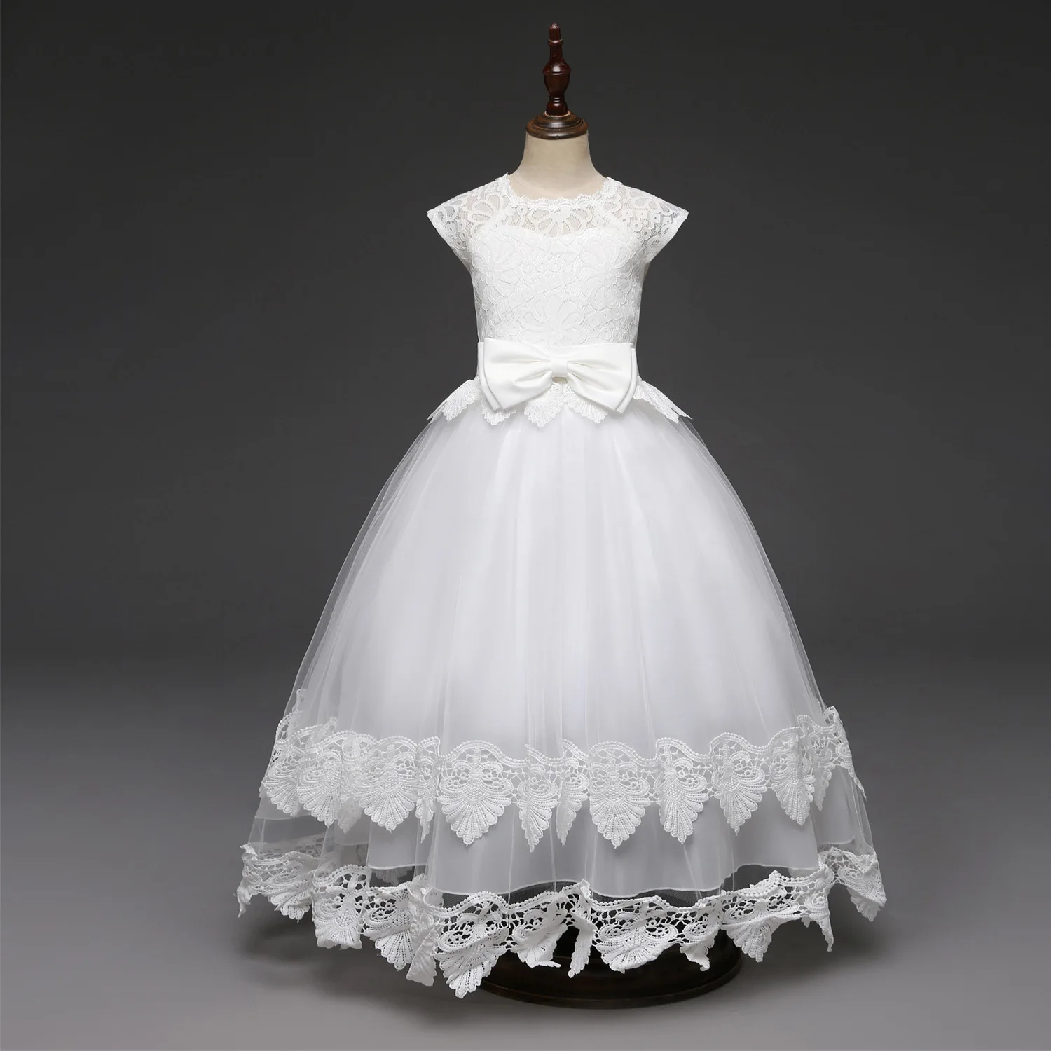 New Girls Flower Dreses Kids Short Sleeve Lace Princess Dress Children's Lace Wedding Dress
New Girls Flower Dreses Kids Short Sleeve Lace Princess Dress Children's Lace Wedding Dress