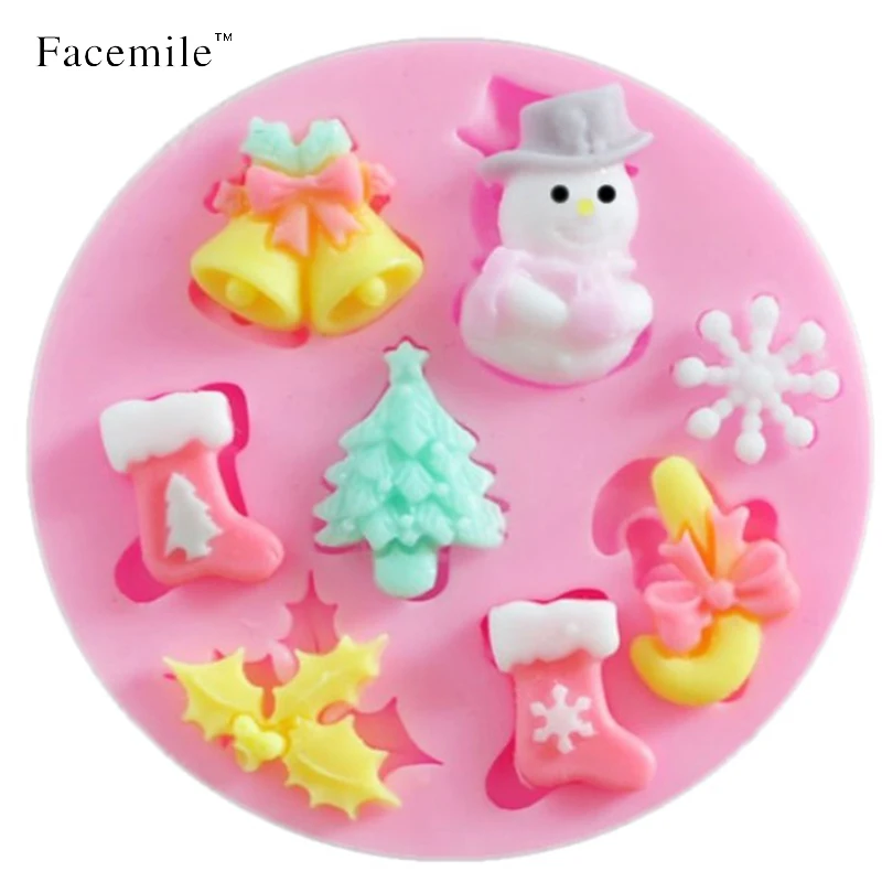Cristmas Cake Chocolate Decorating Candy Pastry Baby Silicone Mold Baking Tools Fondant accessories 04053 Gift
Cristmas Cake Chocolate Decorating Candy Pastry Baby Silicone Mold Baking Tools Fondant accessories 04053 Gift
