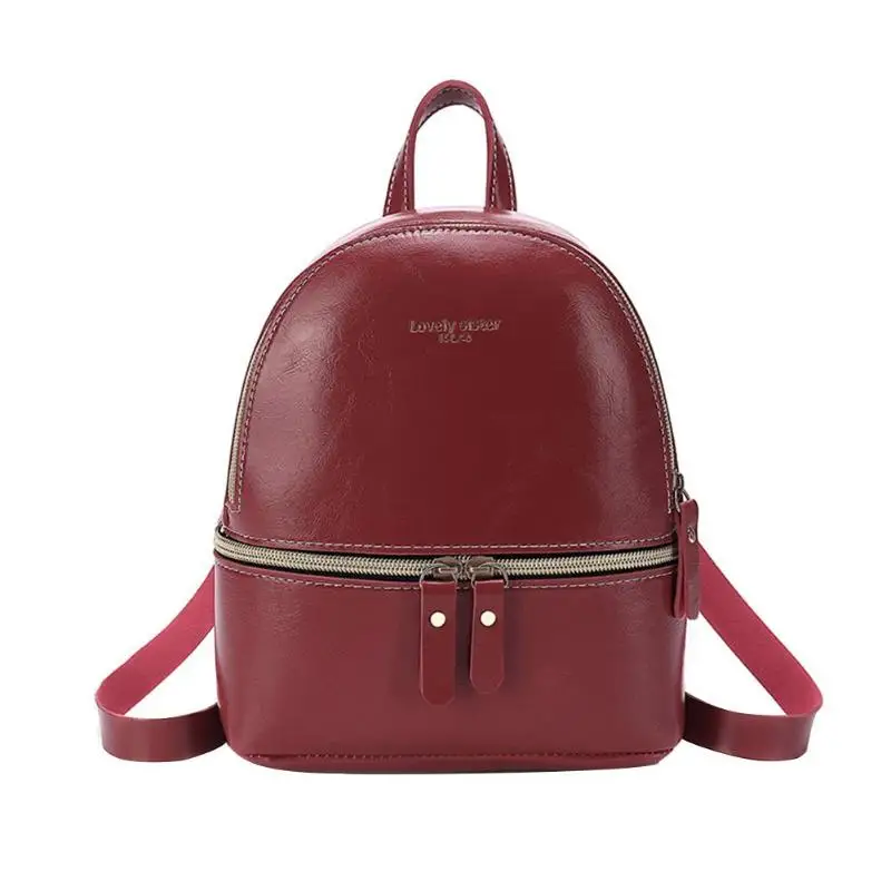 Vintage Oil Wax PU Leather Female Backpack Western Style Fashion Bag for Women Casual Small Shoulder Bags mochila feminina
Vintage Oil Wax PU Leather Female Backpack Western Style Fashion Bag for Women Casual Small Shoulder Bags mochila feminina