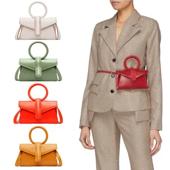 Women Waist Bag Fanny Pack Envelope Ring bag purse handbag Luxury Designer Candy Color
Women Waist Bag Fanny Pack Envelope Ring bag purse handbag Luxury Designer Candy Color