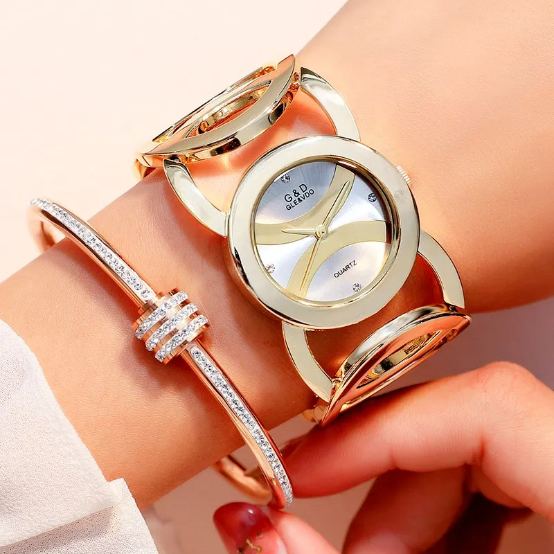G&D Luxury Watch Women Watches Fashion Gold Women's Watches Ladies Watch Women Clock zegarek damski reloj mujer
G&D Luxury Watch Women Watches Fashion Gold Women's Watches Ladies Watch Women Clock zegarek damski reloj mujer