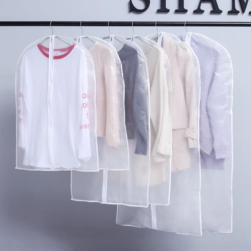 Dust-proof Clothing Hanging Storage Bags Wardrobe Space Saving Clothes Dust Covers Moistureproof Clothes Protector Case for Suit
Dust-proof Clothing Hanging Storage Bags Wardrobe Space Saving Clothes Dust Covers Moistureproof Clothes Protector Case for Suit