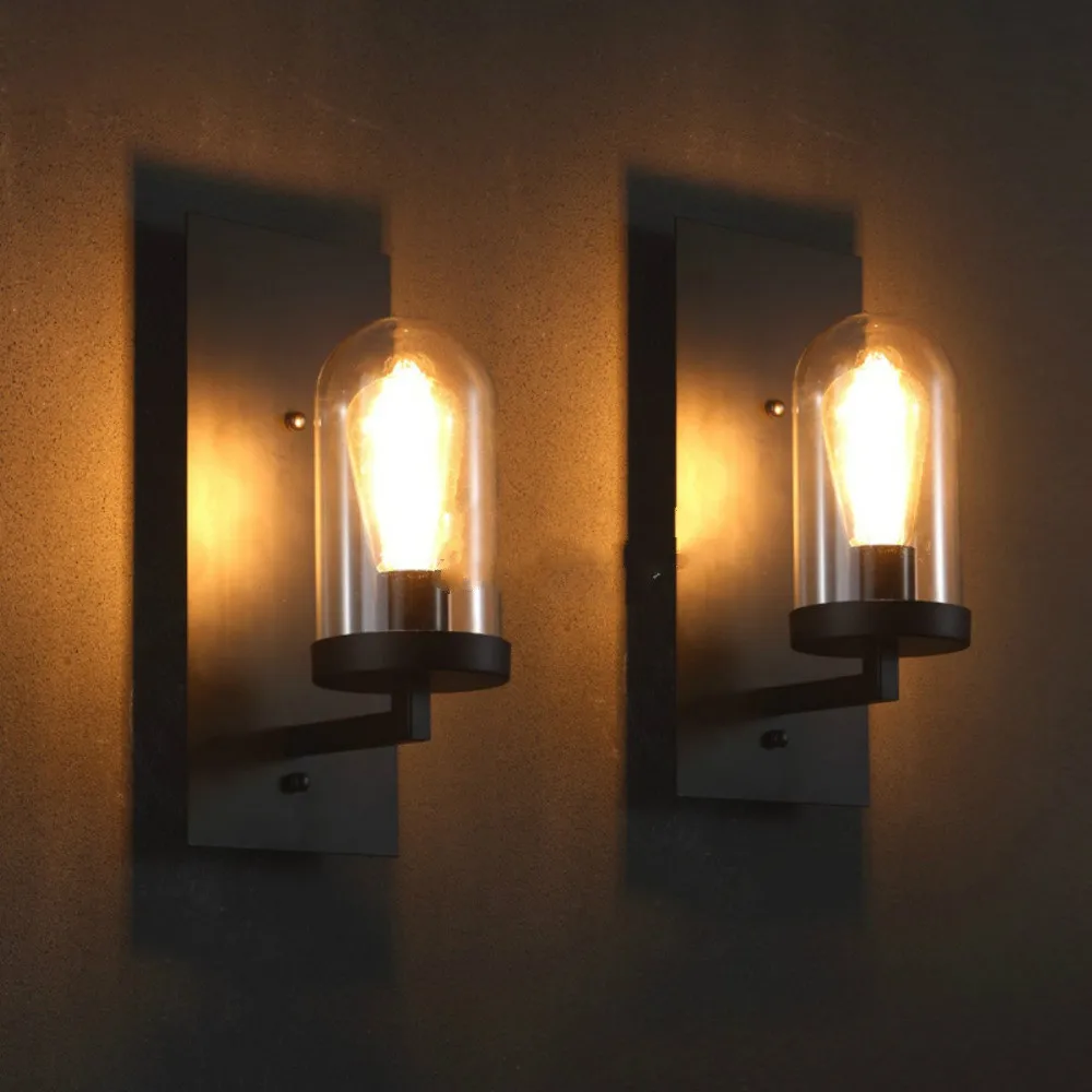 Nordic Loft Industrial Living Room Glass Shape Hotel Corridors Aisle Wall Light Retro Pub Cafe Wall Lamp Hallway Light Lighting
Nordic Loft Industrial Living Room Glass Shape Hotel Corridors Aisle Wall Light Retro Pub Cafe Wall Lamp Hallway Light Lighting