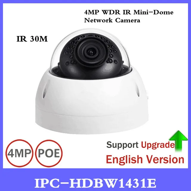 DH IP Camera IPC-HDBW1431E 4MP Network IP Camera Support IK10 IP67 Waterproof with POE IR Range 30m Mini Dome Camera
DH IP Camera IPC-HDBW1431E 4MP Network IP Camera Support IK10 IP67 Waterproof with POE IR Range 30m Mini Dome Camera