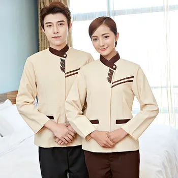 Hotel Cleaning Clothes Long Sleeved Autumn Winter Cleaners Domestic Property Hotel Hospital Cleaning Work Uniform Overall J368
Hotel Cleaning Clothes Long Sleeved Autumn Winter Cleaners Domestic Property Hotel Hospital Cleaning Work Uniform Overall J368