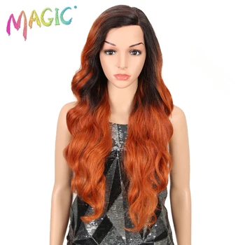 MAGIC Synthetic Hair Wigs Women Long 26 Inch Loose Wavy Lace Front Synthetic Wig For Black Women 3Color Party Wig Free Shipping
MAGIC Synthetic Hair Wigs Women Long 26 Inch Loose Wavy Lace Front Synthetic Wig For Black Women 3Color Party Wig Free Shipping