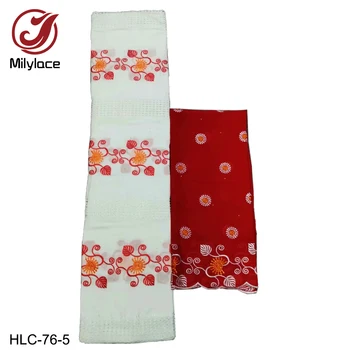 Milylace embroidered swiss cotton lace fabric 5 yards for garments +chiffon fabirc 2 yards for headtie scarf HLC-76
Milylace embroidered swiss cotton lace fabric 5 yards for garments +chiffon fabirc 2 yards for headtie scarf HLC-76