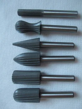 HOT 6 PCS Engraving Bit Cutter Burr 1/4" 6mm Shank Wood Carving Rotary Tools Milling Cutter Hss Carbide Cutter Rotary File Set
HOT 6 PCS Engraving Bit Cutter Burr 1/4" 6mm Shank Wood Carving Rotary Tools Milling Cutter Hss Carbide Cutter Rotary File Set