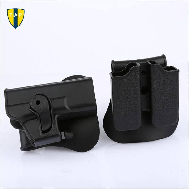 Right Hand Rotary Roto Retention Pistol Gun Holster Glock 17 Paddle & Double Magazine Pouch Ammo Tactical Case Clip For Glock 17
Right Hand Rotary Roto Retention Pistol Gun Holster Glock 17 Paddle & Double Magazine Pouch Ammo Tactical Case Clip For Glock 17