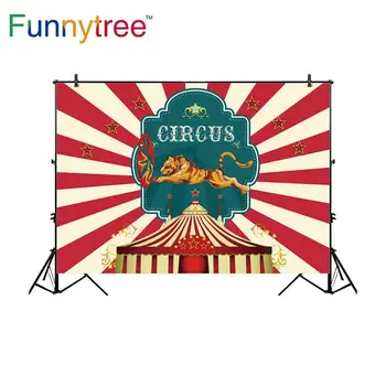 Funnytree photophone photography circus party red stripe tiger frame children celebration star radial backdrop photo background 
Funnytree photophone photography circus party red stripe tiger frame children celebration star radial backdrop photo background