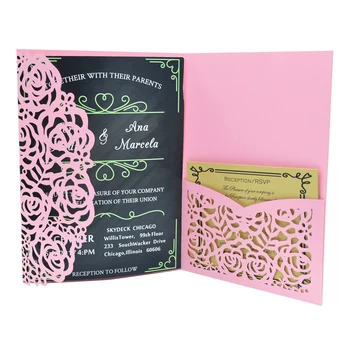 laser cut invitation sleeves high quality lixurious tri-fold classic rose style wedding card invitation birthday
laser cut invitation sleeves high quality lixurious tri-fold classic rose style wedding card invitation birthday