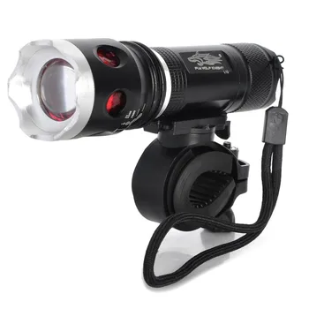 

XP-E Q5 3-Mode LED Flashlight White Light Zooming Bike Light 360lm LED Lamp Flashlight 3 x AAA LED Bicycle Light