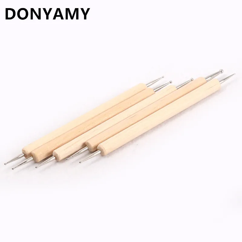 5 Pcs / Lot Double Spoon Ball Carve Modeling Styluses Embossing Clay Leather Sculpting Tools
5 Pcs / Lot Double Spoon Ball Carve Modeling Styluses Embossing Clay Leather Sculpting Tools