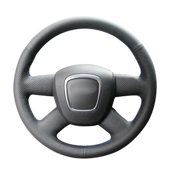 Hand-stitched Black PU Artificial Leather Steering Wheel Cover for Audi A3 (8P) Sportback A4 (B8) A4 (B7) A6 (C6)
Hand-stitched Black PU Artificial Leather Steering Wheel Cover for Audi A3 (8P) Sportback A4 (B8) A4 (B7) A6 (C6)