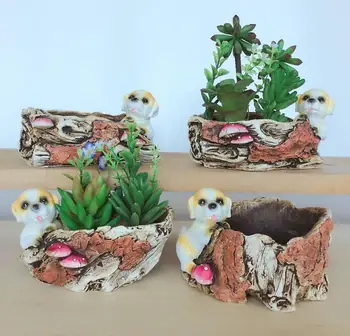 set Imitated wooden animal flowerpot mini succulent plant flowerpot household garden green flowerpot crafts statue home
set Imitated wooden animal flowerpot mini succulent plant flowerpot household garden green flowerpot crafts statue home