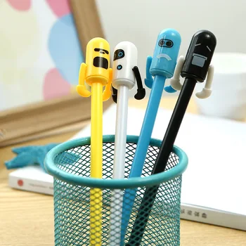 48pcs/lot korean creative funny joking robot gel pen unisex sign pen office school stationery boys gift prize pen
48pcs/lot korean creative funny joking robot gel pen unisex sign pen office school stationery boys gift prize pen