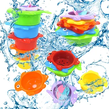 toys for children Unisex Baby Bath Toy Sea animal Indoor Outdoorbath water stacking cup bath toy 6 piece set L0627
toys for children Unisex Baby Bath Toy Sea animal Indoor Outdoorbath water stacking cup bath toy 6 piece set L0627