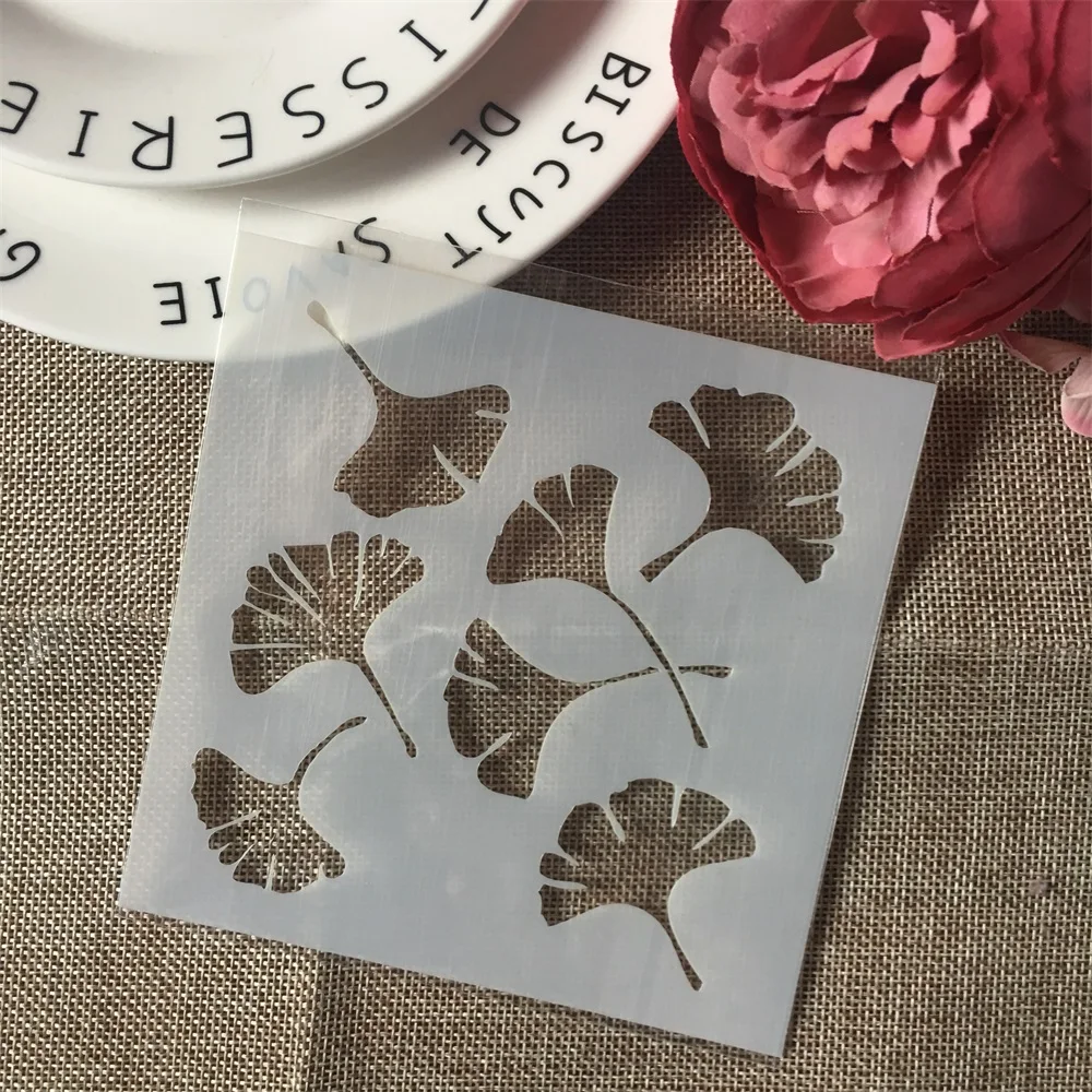 1Pcs 13cm 5.1" Ginkgo Leaves DIY Layering Stencils Wall Painting Scrapbook Coloring Embossing Album Decorative Paper Template
1Pcs 13cm 5.1" Ginkgo Leaves DIY Layering Stencils Wall Painting Scrapbook Coloring Embossing Album Decorative Paper Template