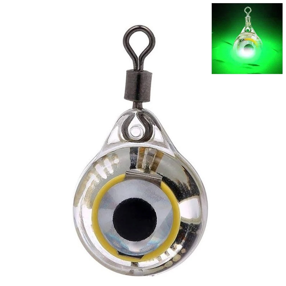 False Bait Flashing Fishing Lure Lamp Underwater Tools Electronic Eye Shape Deep Drop Squid Illuminous Emitting Led Light
False Bait Flashing Fishing Lure Lamp Underwater Tools Electronic Eye Shape Deep Drop Squid Illuminous Emitting Led Light