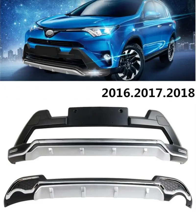 Auto BUMPER GUARD For TOYOTA RAV4 2016.2017.2018 Front+Rear BUMPER Plate Belt LED DRL High Quality Car Accessories
Auto BUMPER GUARD For TOYOTA RAV4 2016.2017.2018 Front+Rear BUMPER Plate Belt LED DRL High Quality Car Accessories