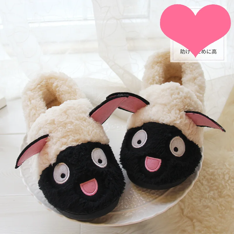 Autumn Winter Cute Sheep Cartoon Slippers Women Couple Lover Home Indoor Warm Comfortable Cotton House Slippers 
Autumn Winter Cute Sheep Cartoon Slippers Women Couple Lover Home Indoor Warm Comfortable Cotton House Slippers