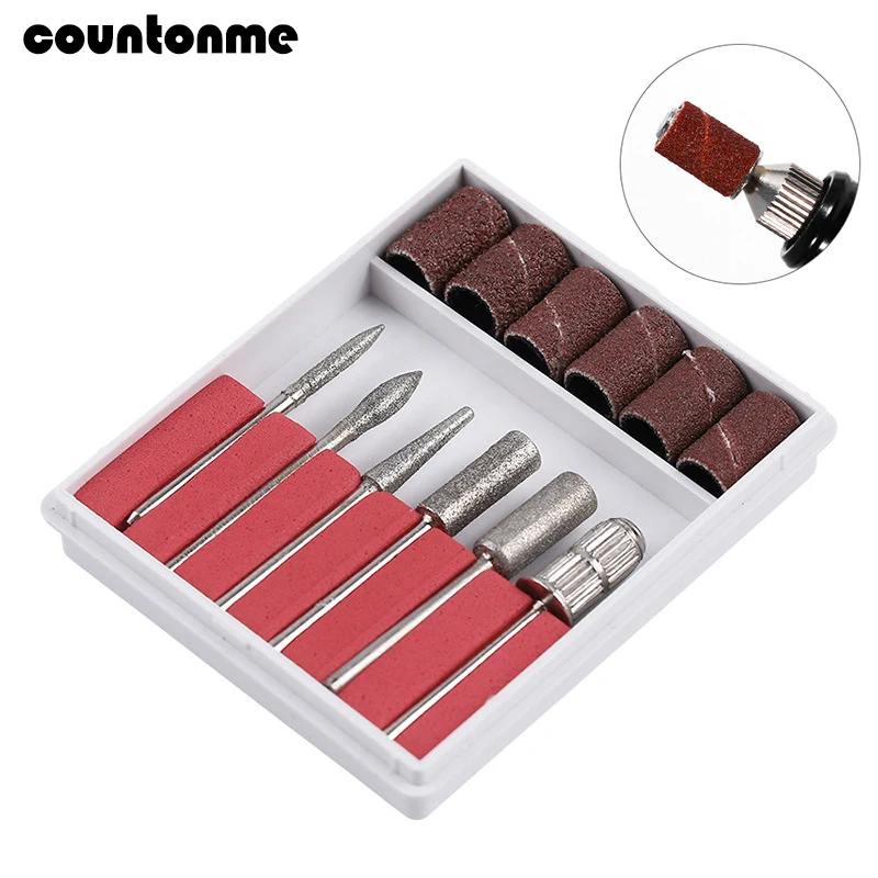 6Pcs Drill Bits Sanding band Nail Drill Replacement Set Manicure UV Gel Acrylic Polish Remover Milling Machine Grinding Bits
6Pcs Drill Bits Sanding band Nail Drill Replacement Set Manicure UV Gel Acrylic Polish Remover Milling Machine Grinding Bits