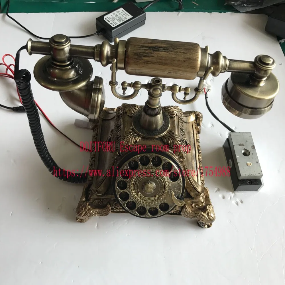 Takagism game real life room escape prop horrible phone dial the correct phone number to open lock with audio clues chamber room
Takagism game real life room escape prop horrible phone dial the correct phone number to open lock with audio clues chamber room