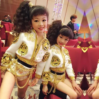 New children's costumes Jazz hip-hop modern dance performance clothing hip-hop dance clothing children's clothing
New children's costumes Jazz hip-hop modern dance performance clothing hip-hop dance clothing children's clothing