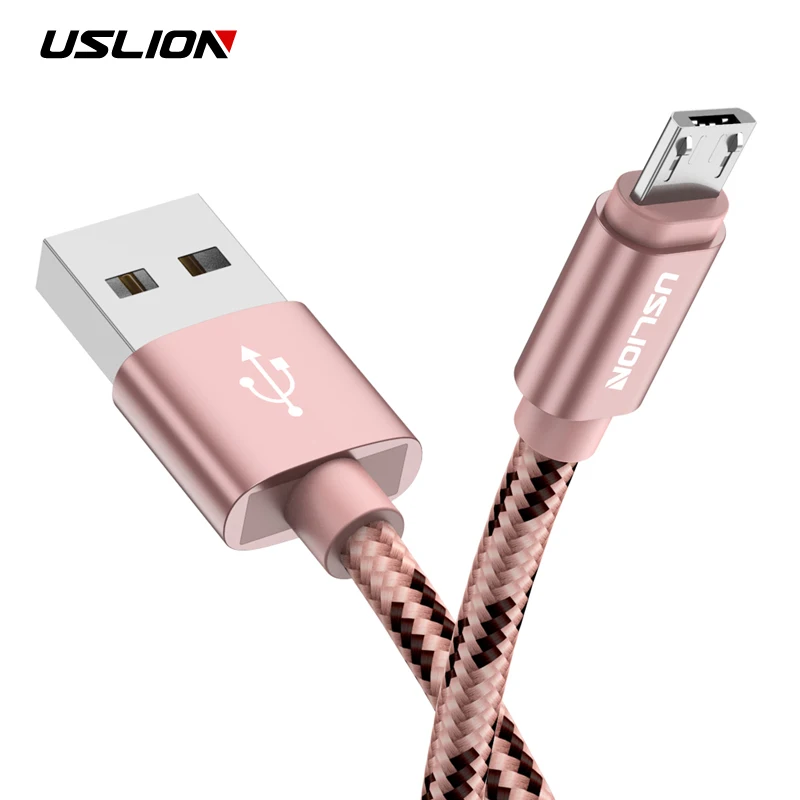 USLION Micro USB Cable for Samsung Sony Xiaomi Android Mobile Phone Charge Microusb Cord Data Sync Charger Cable Braided Wire
USLION Micro USB Cable for Samsung Sony Xiaomi Android Mobile Phone Charge Microusb Cord Data Sync Charger Cable Braided Wire
