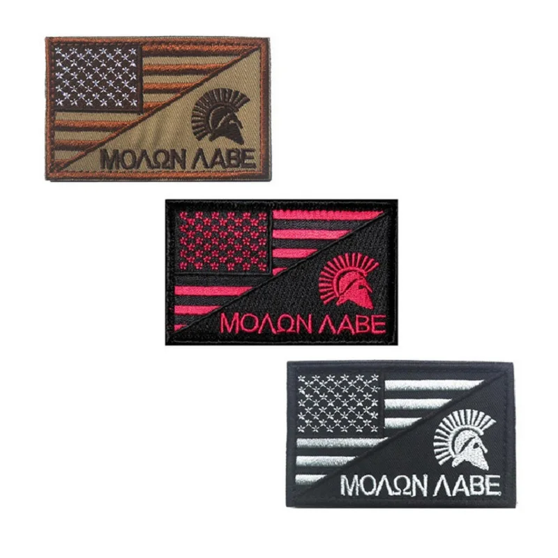3D embroidery magic stickers American Flag + Sparta armband Templar The Teutonic Knights embroidery armband
3D embroidery magic stickers American Flag + Sparta armband Templar The Teutonic Knights embroidery armband