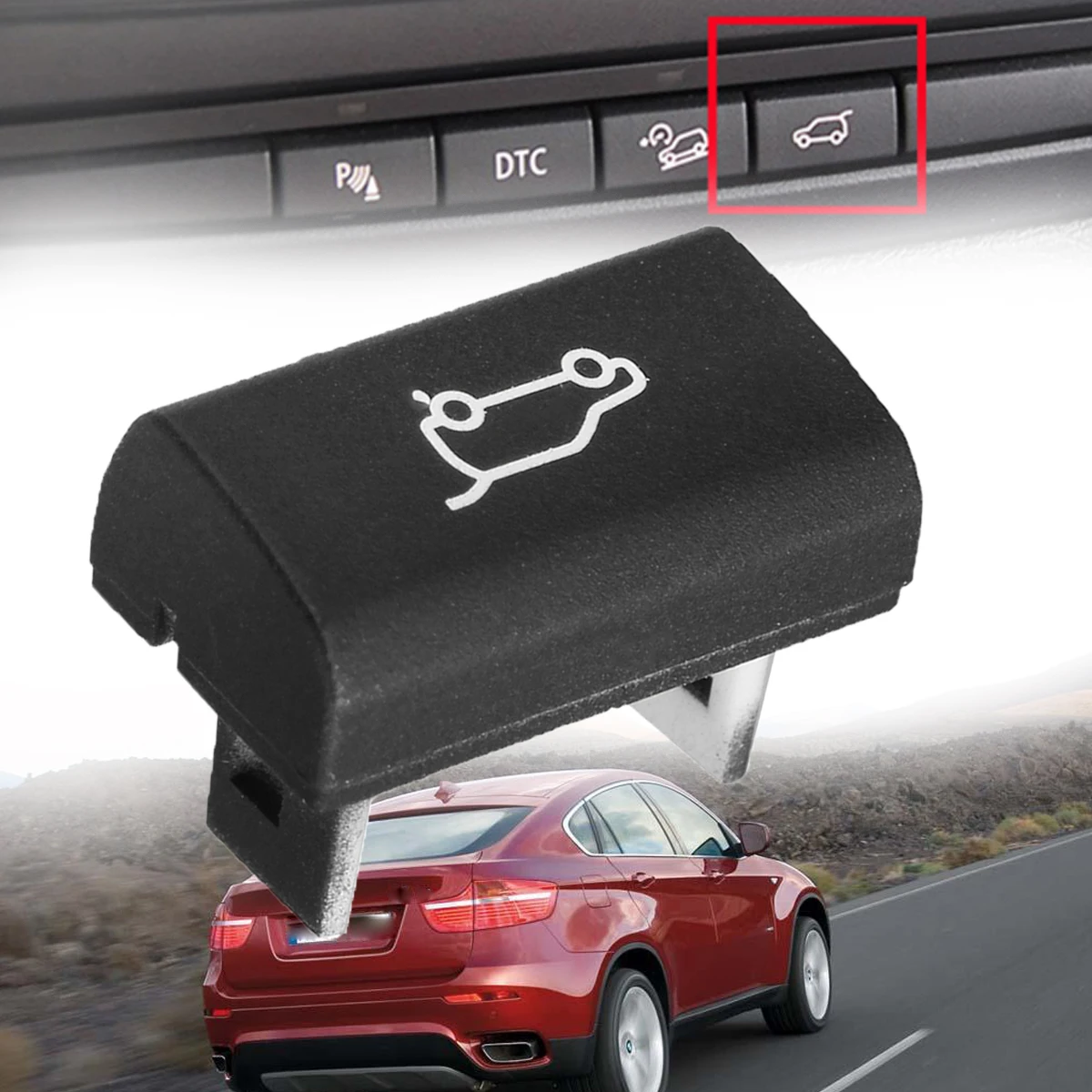 New Car Tailgate Rear Trunk Fuel Tank Gas Door Release Switch Button Cover ABS Plastic Black For BMW X5 E70 X6 E71
New Car Tailgate Rear Trunk Fuel Tank Gas Door Release Switch Button Cover ABS Plastic Black For BMW X5 E70 X6 E71