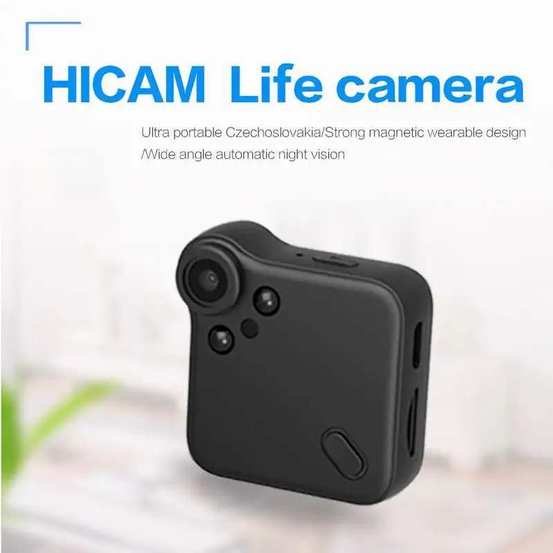 New WIFI P2P IP Mini Camera Night Version Worn Camera HD 1080P C1S Micro Camera Motion Detection Action DVR
New WIFI P2P IP Mini Camera Night Version Worn Camera HD 1080P C1S Micro Camera Motion Detection Action DVR